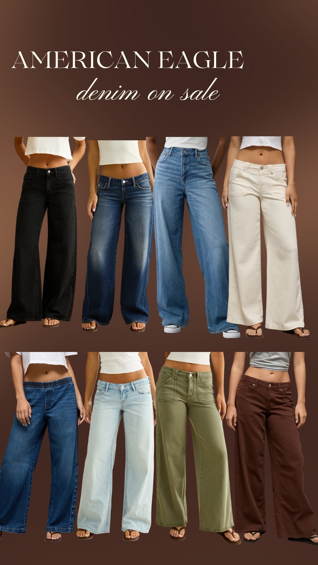 American Eagle is doing up to 40% off including a few of my favorite jeans!  

 #LTKgrwm #LTKootd #LTKSaleAlert