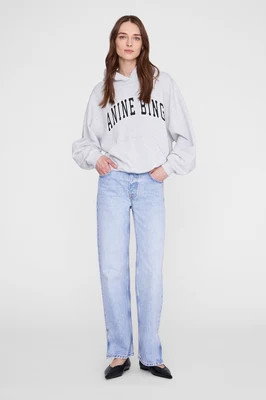 Harvey Sweatshirt New Classic - Medium Heather Grey | Anine Bing