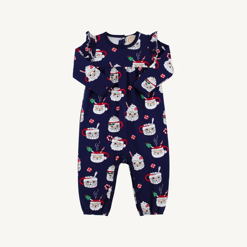 Leigh Ann Angel Sleeve Romper - Keeping Spirits Bright | The Beaufort Bonnet Company