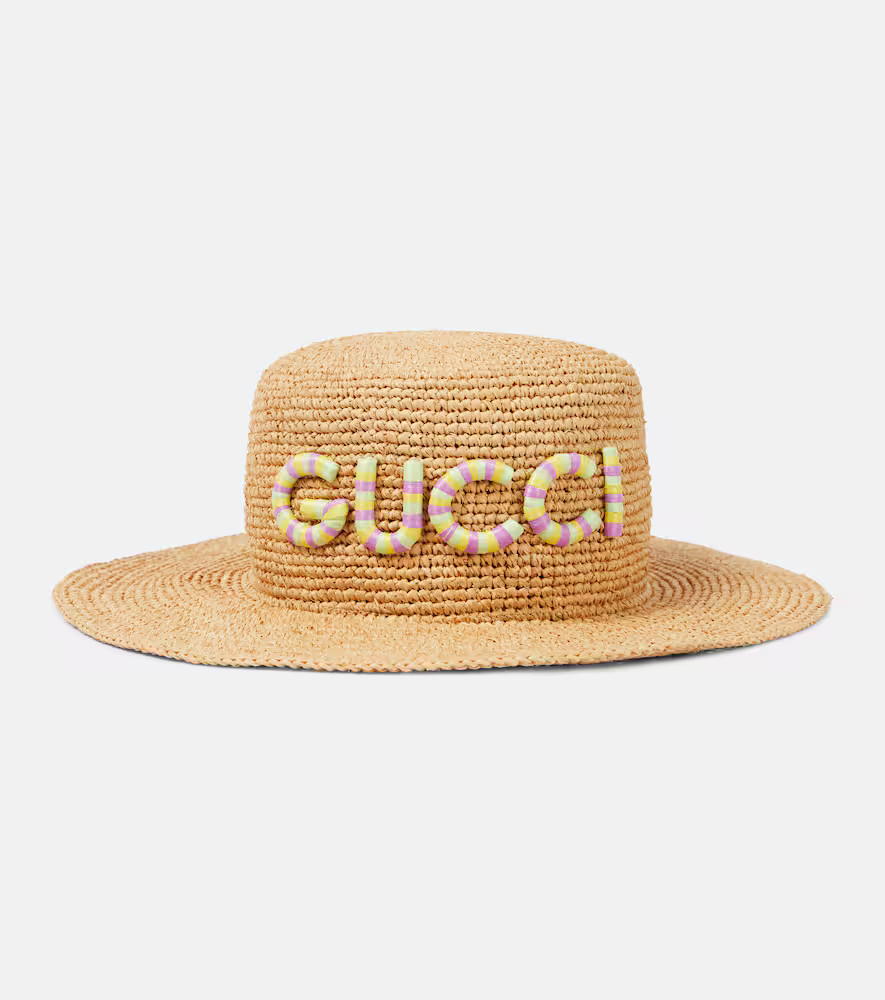 Gucci Straw bucket hat | Mytheresa (US/CA)