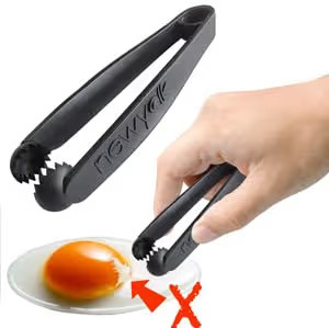 The Egg Tool: Egg Chalaza Membrane removal kitchen tong, Eggshell fragment Removal Utensil, Essen... | Amazon (US)