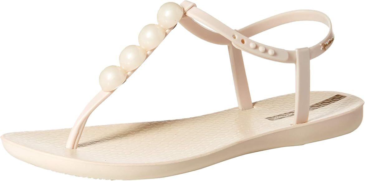 Women's Pearl T-Strap Sandals | Amazon (US)