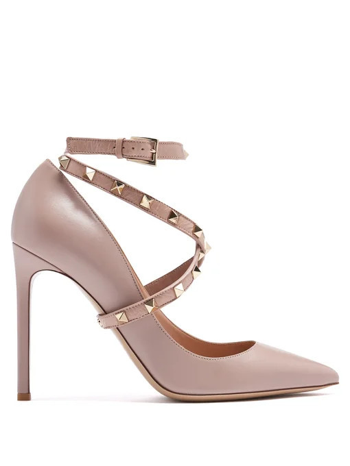 Studwrap leather pumps | Valentino | Matches (US)