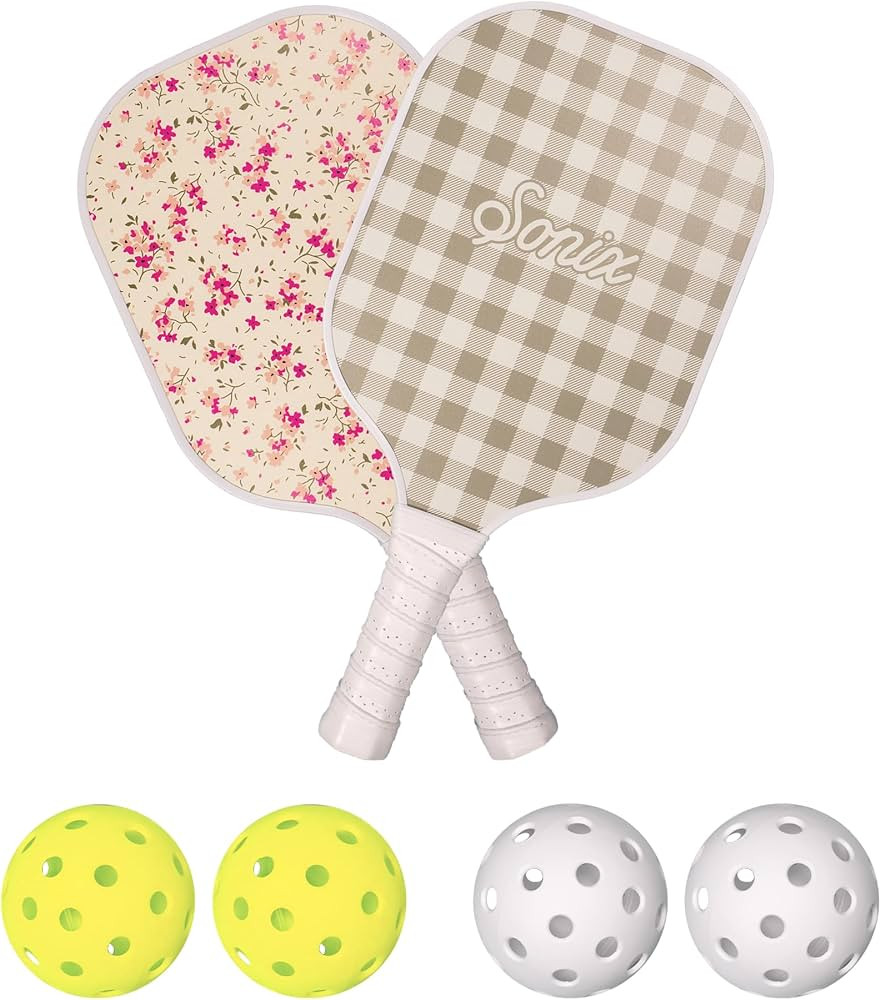 Sonix | USAPA Approved | Pickleball Paddles Set of 2 | Fiberglass Surface Pickleball Set with 2 R... | Amazon (US)