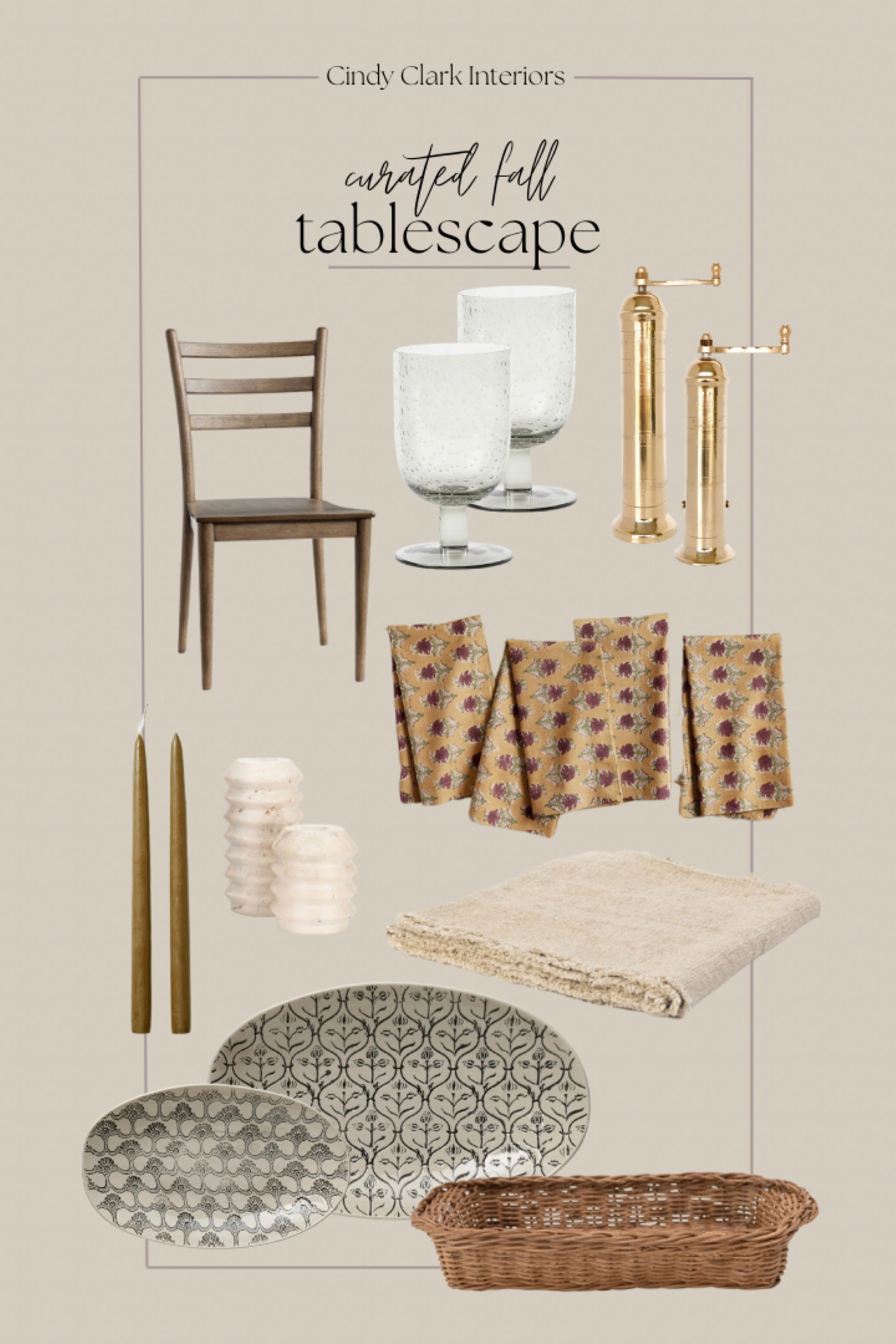 Host with class this coming fall. Everything you’ll need for the most beautiful tablescape! 

Fall, tables, pottery barn, host, hosting, napkins, dining chairs, salt pepper mills, dinnerware, glasses, table runner, taper candles, platter 

#LTKhome #LTKparties #LTKSeasonal