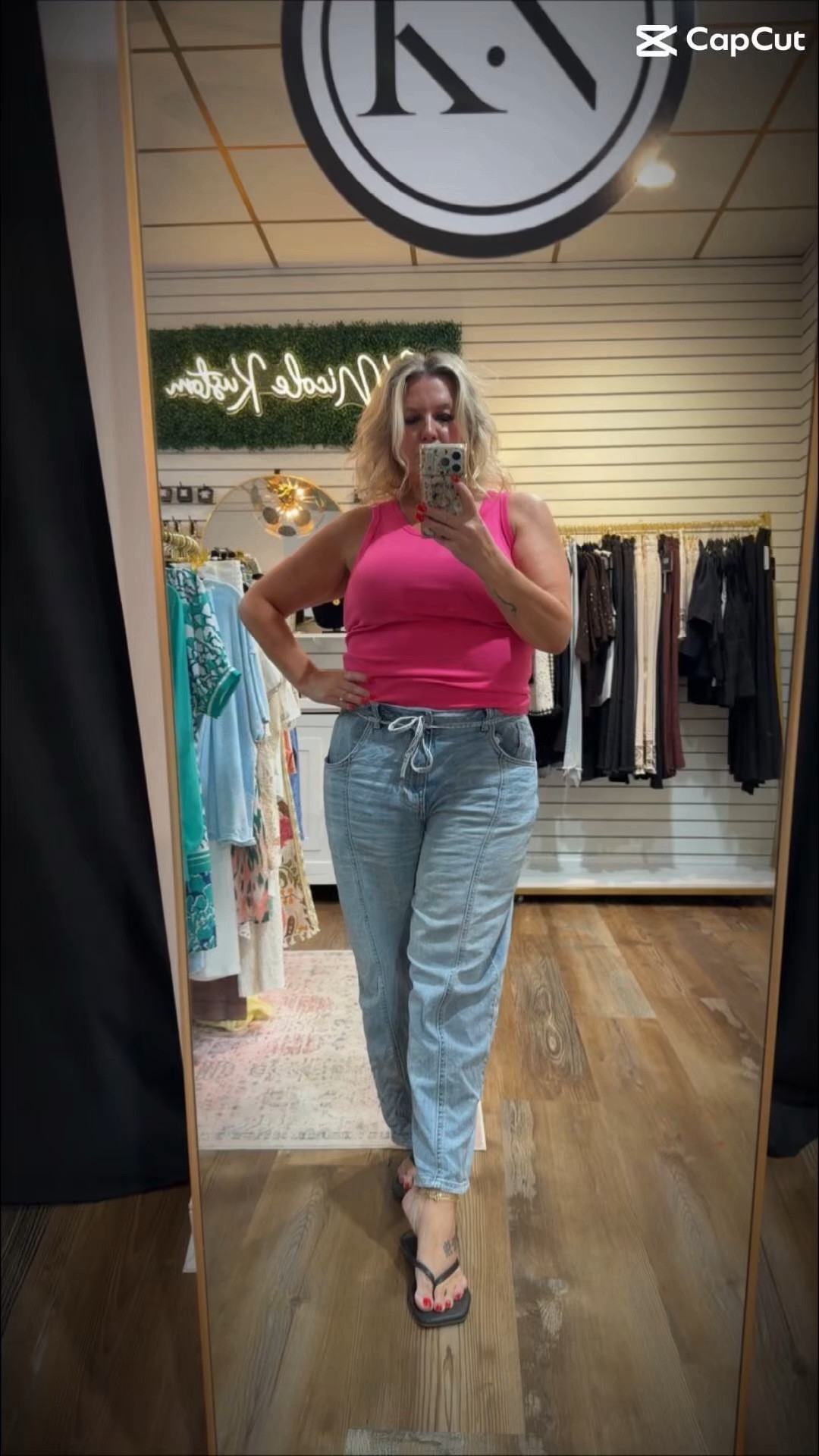 Summer color therapy. 💗

Some outfits just make you feel happier the second you put them on, and this Charlie B tank is one of them. The fit is flattering, the color is everything, and it’s one of those pieces you’ll reach for all season long.

Paired it with my favorite Liverpool jeans for an easy look that works for errands, lunch with friends, or a little boutique shopping.

✨ Linked everything in my LTK!

#LTKStyle #CharlieBoutique #CharlieB #LiverpoolJeans #SummerStyle #Over40Style  #EverydayStyle #CasualChic #CharlestonWV