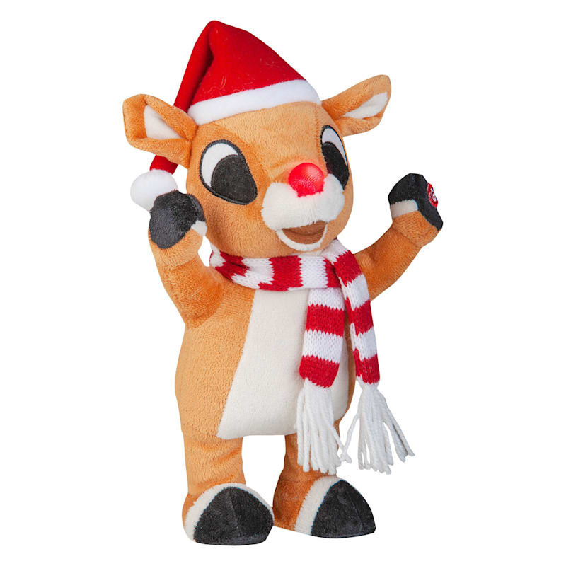 Waddler-Rudolph w/Hat and Scarf-Rudolph | At Home