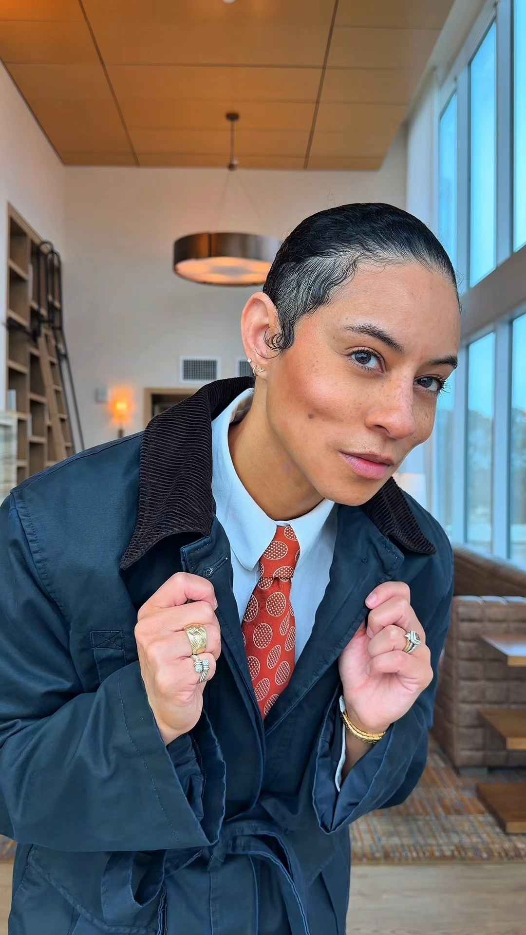 Barn Coat + Tie 🫱🏽‍🫲🏾

#LTKMidsize #LTKOver40 #LTKootd