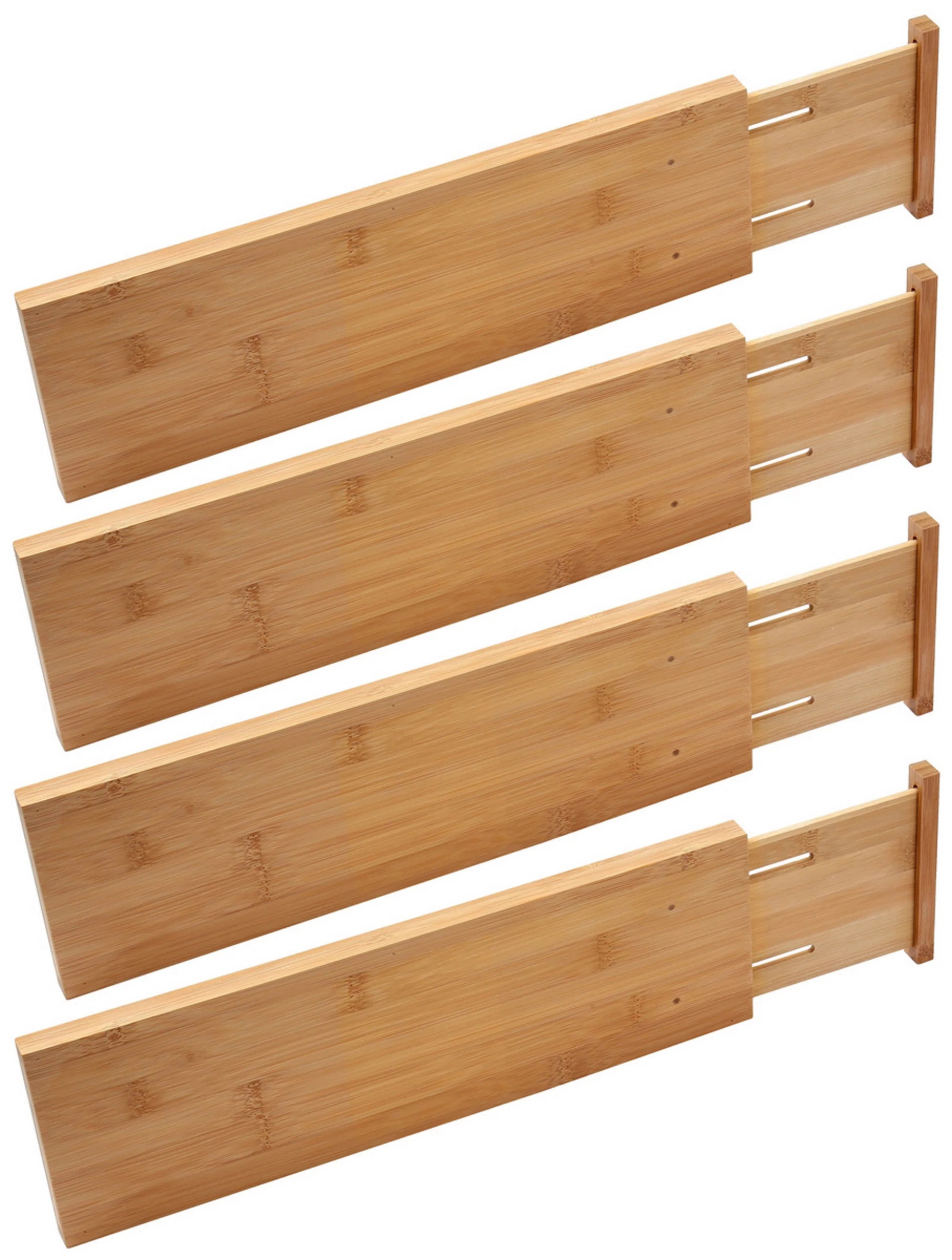 Rebrilliant Bamboo Adjustable Drawer Organizer | Wayfair | Wayfair North America