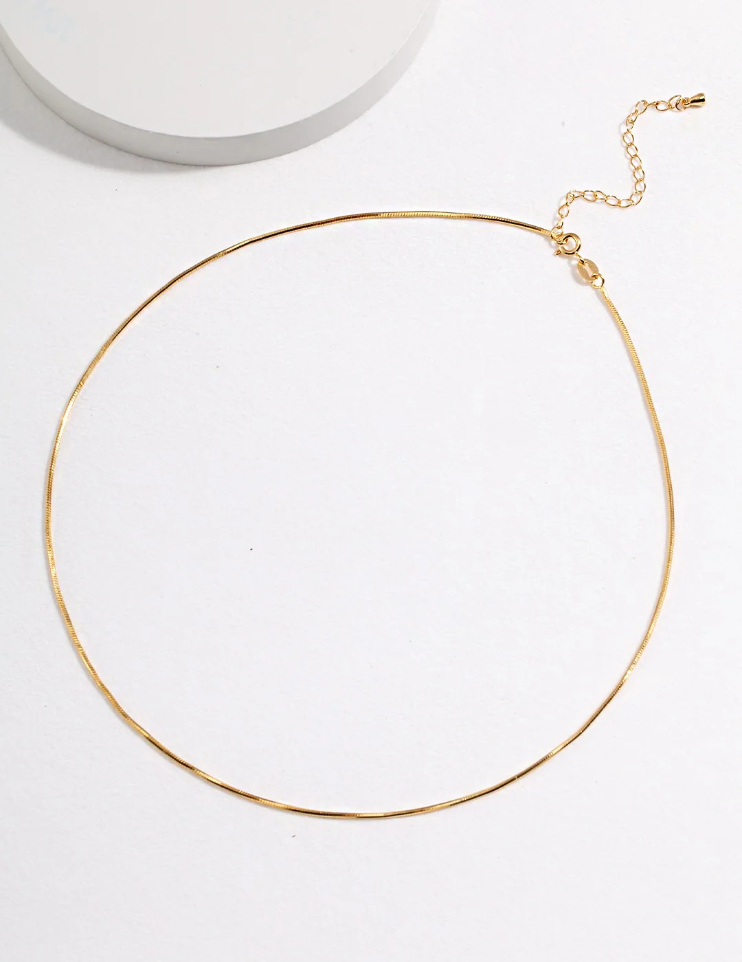 Delicate Gold Strand Necklace - 18k Gold Jewelry by Apelila | Apelila Jewelry