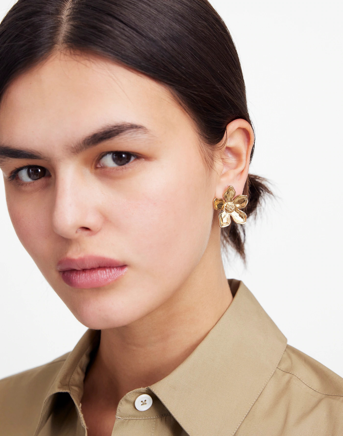 Flower Statement Stud Earrings | Madewell