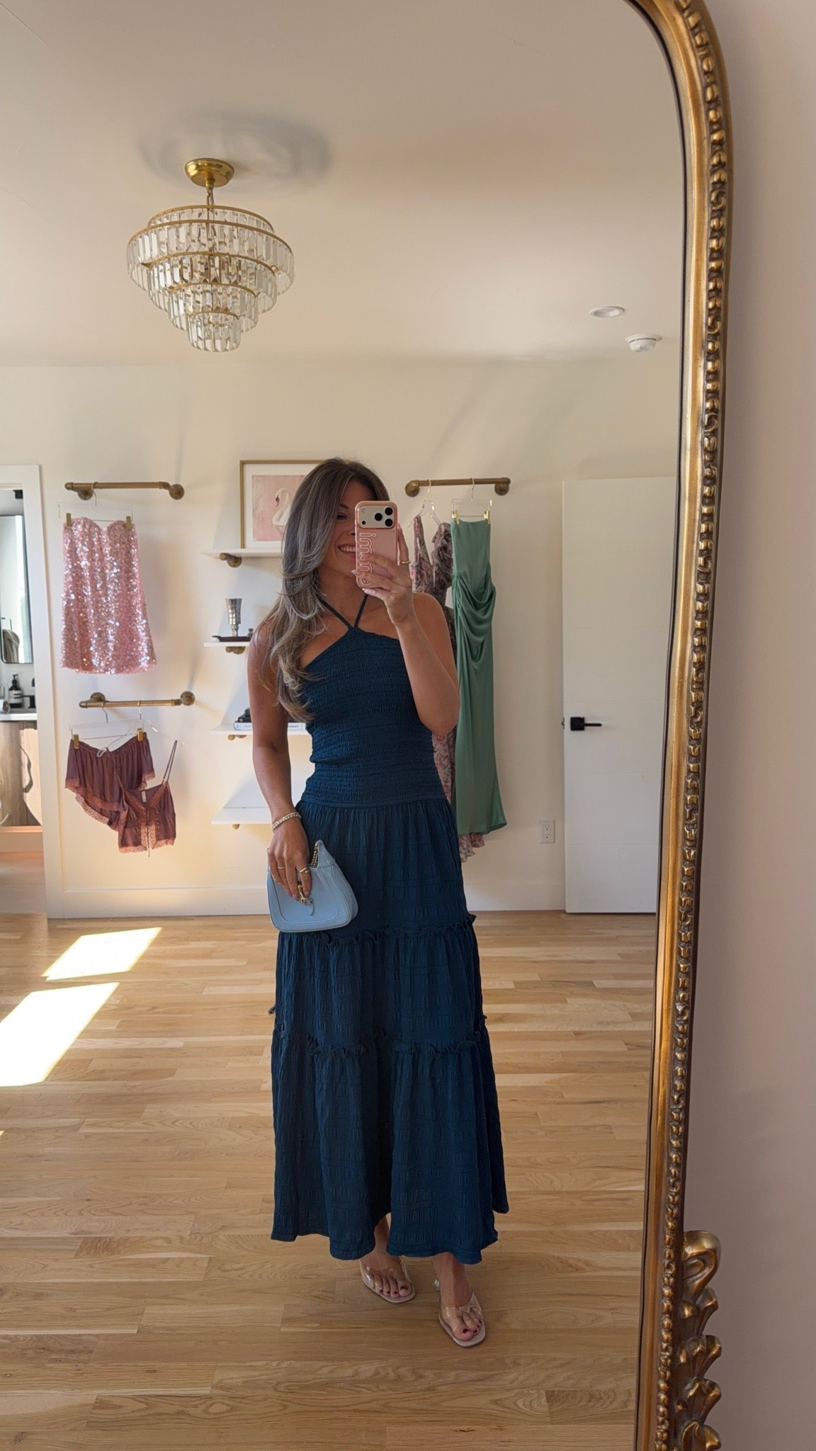 cupshe teal maxi dress with a smocked halter bodice and tiered ruffle skirt. resortwear under $55 for every destination 🌴🍹

Cupshe code: chic

I’m 5’4” and wearing my usual smalls in all!

swim, bikini, one piece swimsuit, summer swim, cover up, resortwear, resort outfits, vacation outfits, vacation dresses, beach vacation outfits, summer vacation outfits, tropical vacation outfits, vacation outfit ideas, summer dresses, casual summer outfits, summer outfit ideas, everyday summer outfits, summer fashion finds

#LTKSeasonal #LTKgrwm #LTKTravel