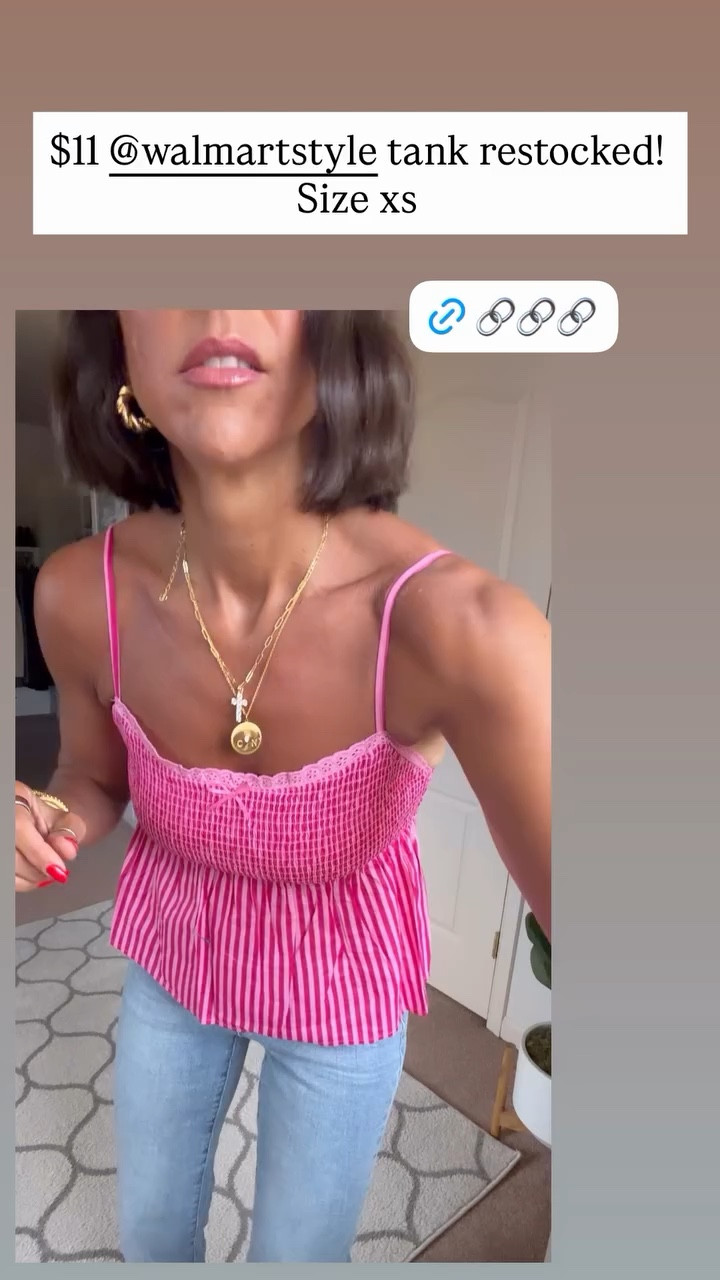 $11 @walmartstyle tank restocked! Size xs