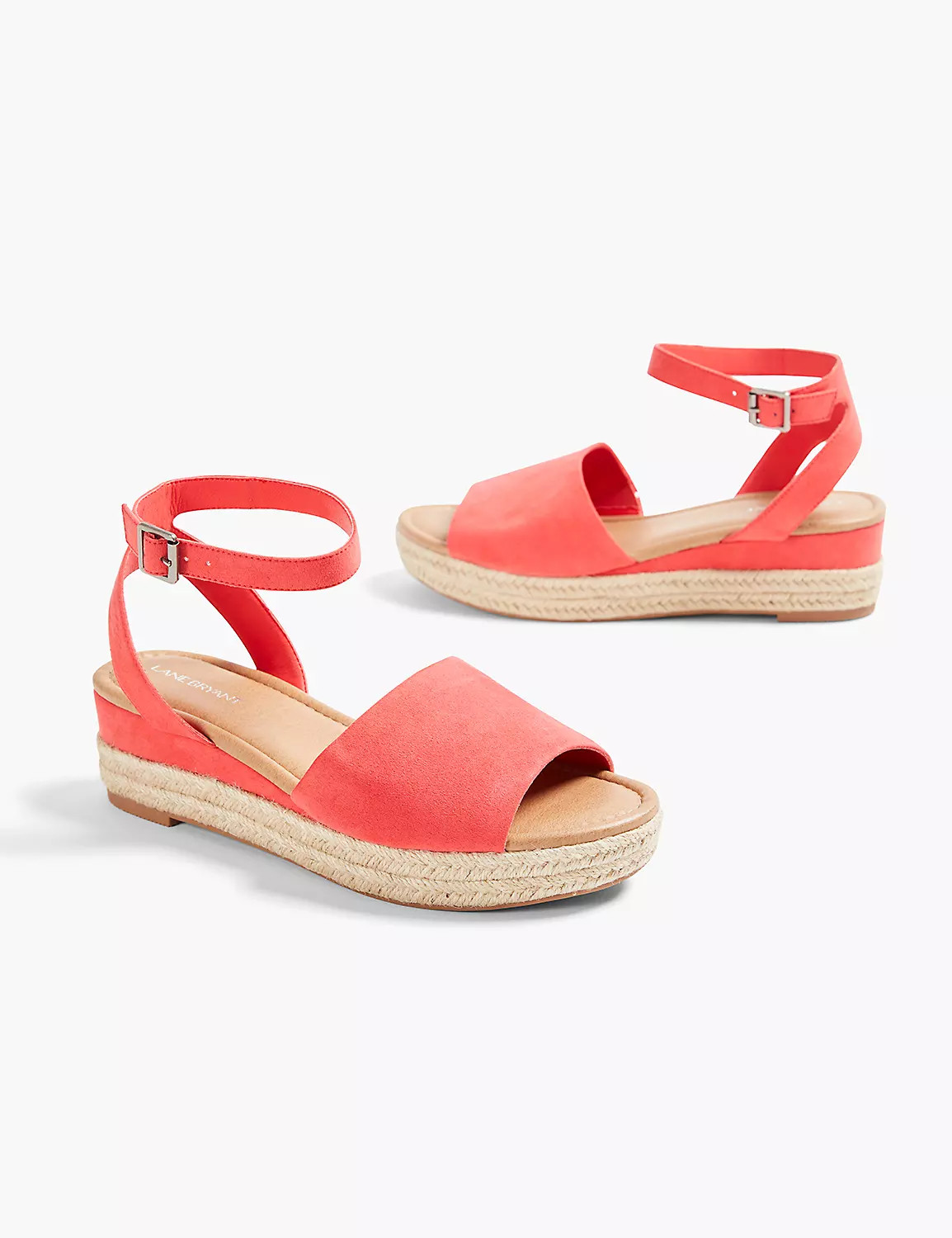 Dream Cloud Platform Wedge Espadrille Sandal | LaneBryant | Lane Bryant (US)