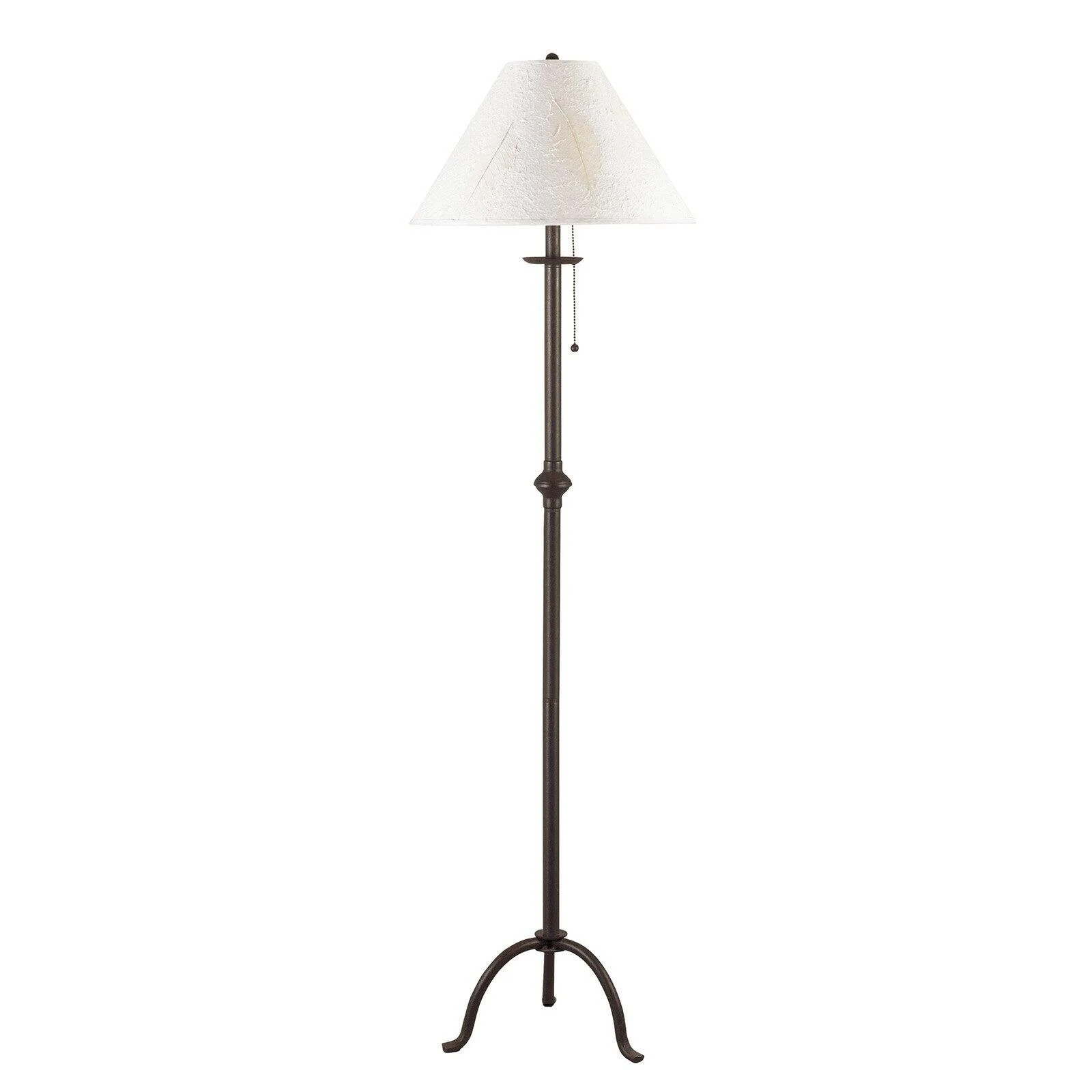Cal Lighting Iron Floor Lamp in Black - Walmart.com | Walmart (US)