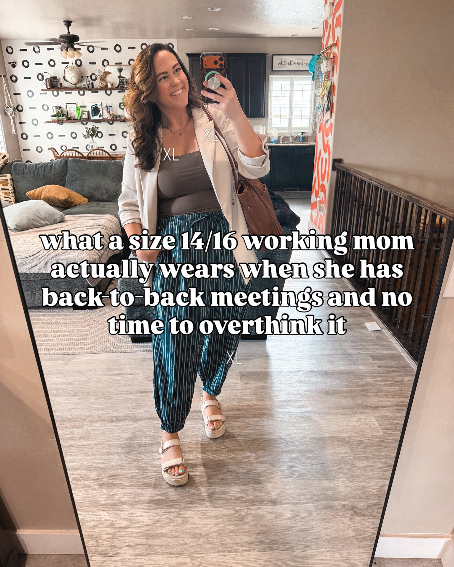 Zero time to overthink, a house full of boys, and a questionable AC unit,  this is summer at size 14/16 😂 Ten real outfits from a working mom who is just out here doing her best.

Size 14/16 | L/XL | 5’9

midsize summer outfits, working mom style size 14/16, size 14 outfit ideas summer, what to wear size 14/16, midsize outfit roundup, corporate but comfy summer, size 14 working mom looks, amazon old navy american eagle midsize, summer outfit ideas size 14, real mom style midsize

#LTKMidsize #LTKTall #LTKWorkwear