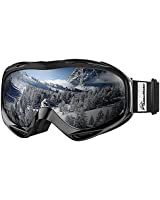 Snowledge Ski Snowboard Goggles with UV400 Protection, Skiing Snowboarding Goggles of Dual Lens w... | Amazon (UK)