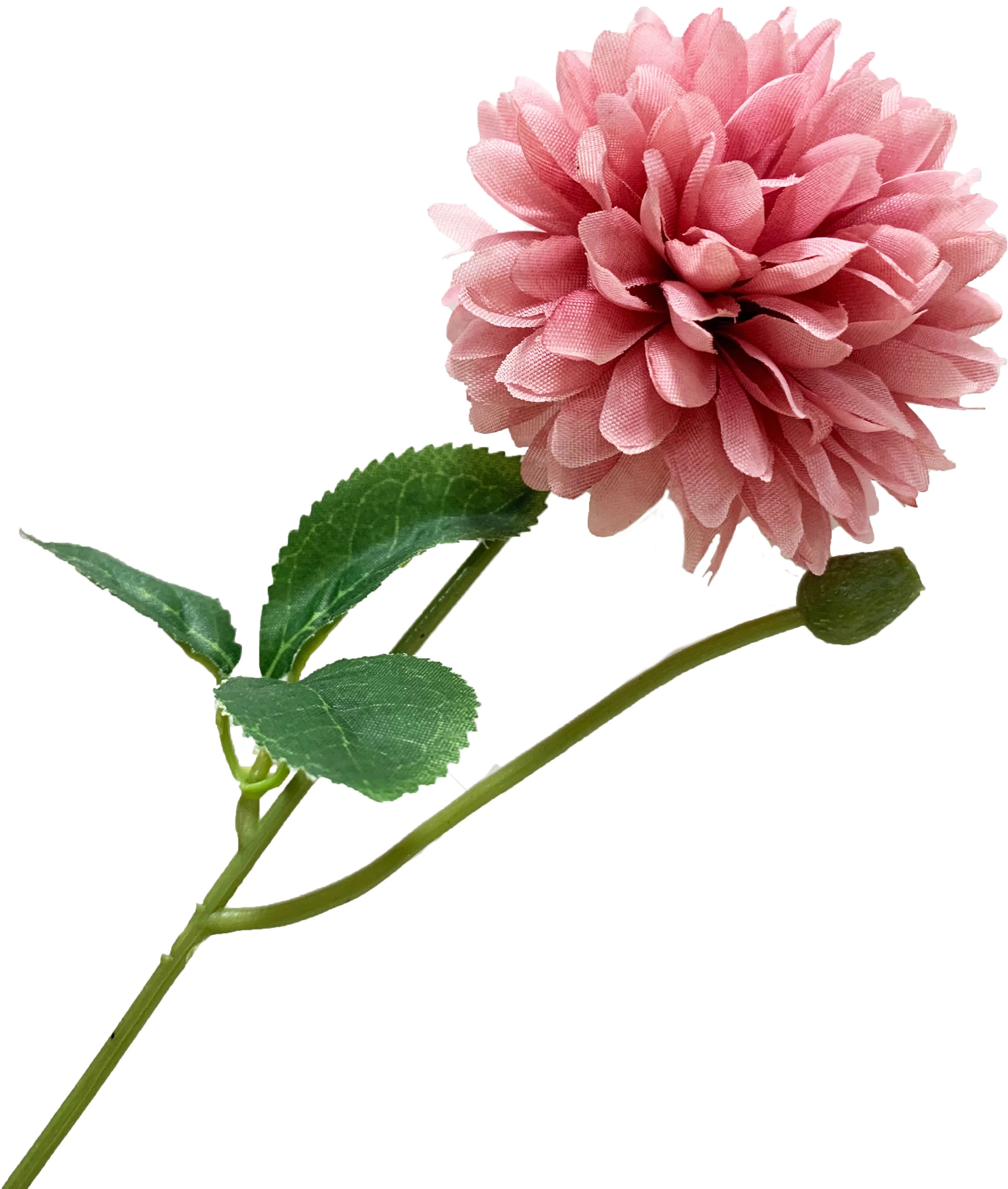 Mainstays Artificial Flowers, 31.5" Pink 4 Heads, Single Long Stem Faux Tall Blush Mum Balls - Wa... | Walmart (US)