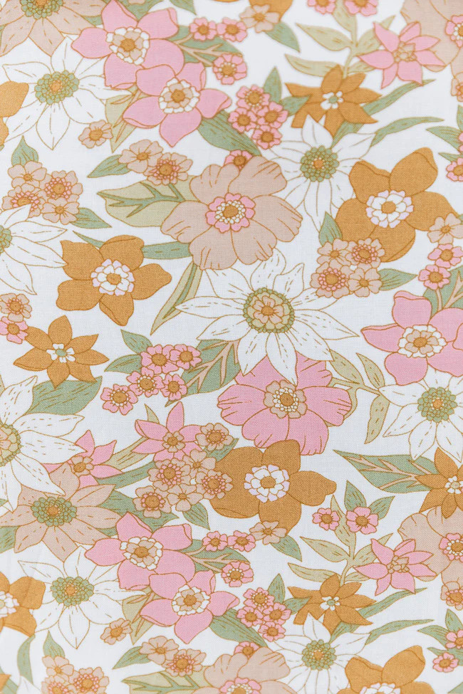 Gather Your Thoughts Multicolored Floral Smocked Waist Maxi Dress | Pink Lily