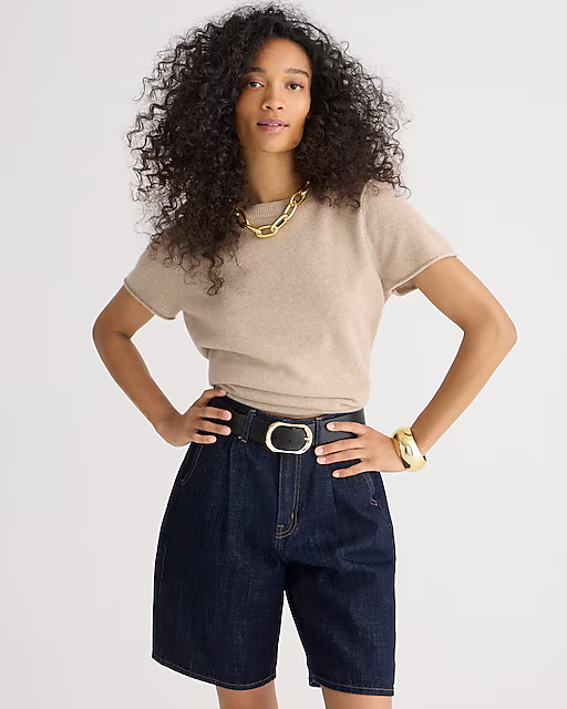 Relaxed cashmere T-shirt | J. Crew US
