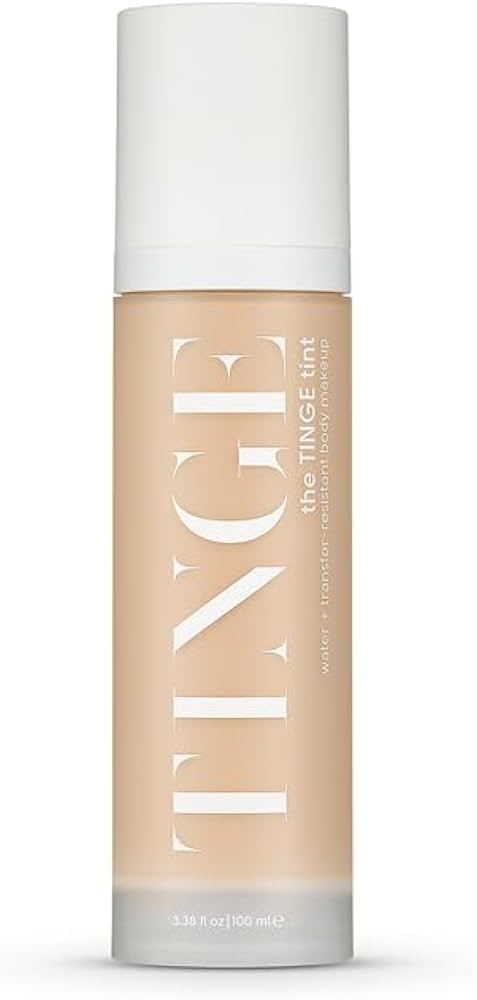 Tinge Body Makeup, Water & Transfer Resistant, Medium Coverage Cream, Lasts Up to 48 Hours, For A... | Amazon (US)