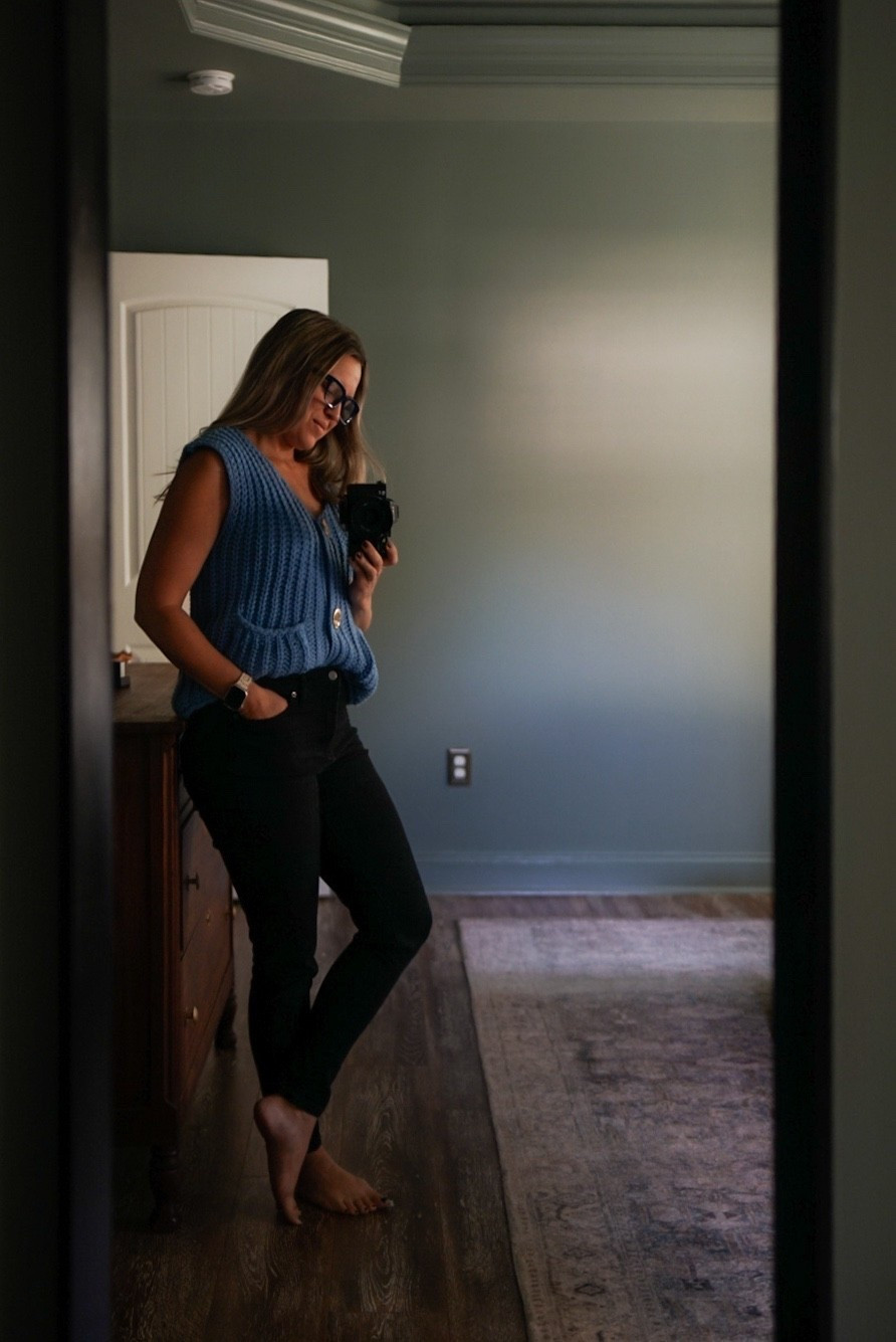 A little summer, a little fall 🫶🏽

✨ That in-between season where it’s too cool for tanks but too warm for sweaters—cue the perfect combo: a lightweight sweater vest + classic jeans. 🍂☀️

I love this look for late summer evenings and early fall days—it layers easily with a button-up or jacket when the temps dip but still feels effortless and chic on its own.

Shop the exact pieces + a few similar options I rounded up for you! 🧺👖

#LTKstyletip #sweaterveststyle #summerintofal

#LTKFallSale #LTKStyleTip #LTKSeasonal