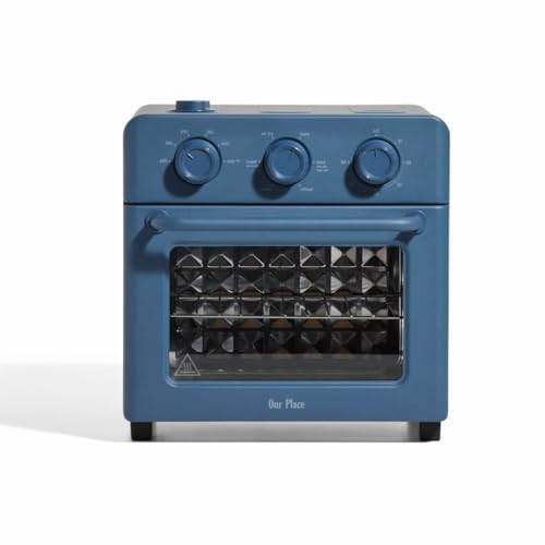 Our Place Wonder Oven | 6-in-1 Air Fryer & Toaster Oven with Steam Infusion | Compact, Countertop Friendly, Fast Preheat, Multifunctional | Air Fry, Toast, Roast, Bake, Reheat & Broil | Blue Salt | Amazon (US)