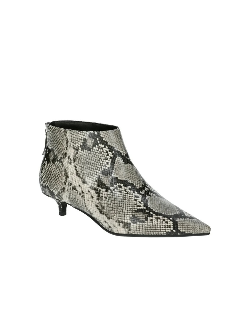 Scoop Women's Kitten Heel Ankle Booties | Walmart (US)