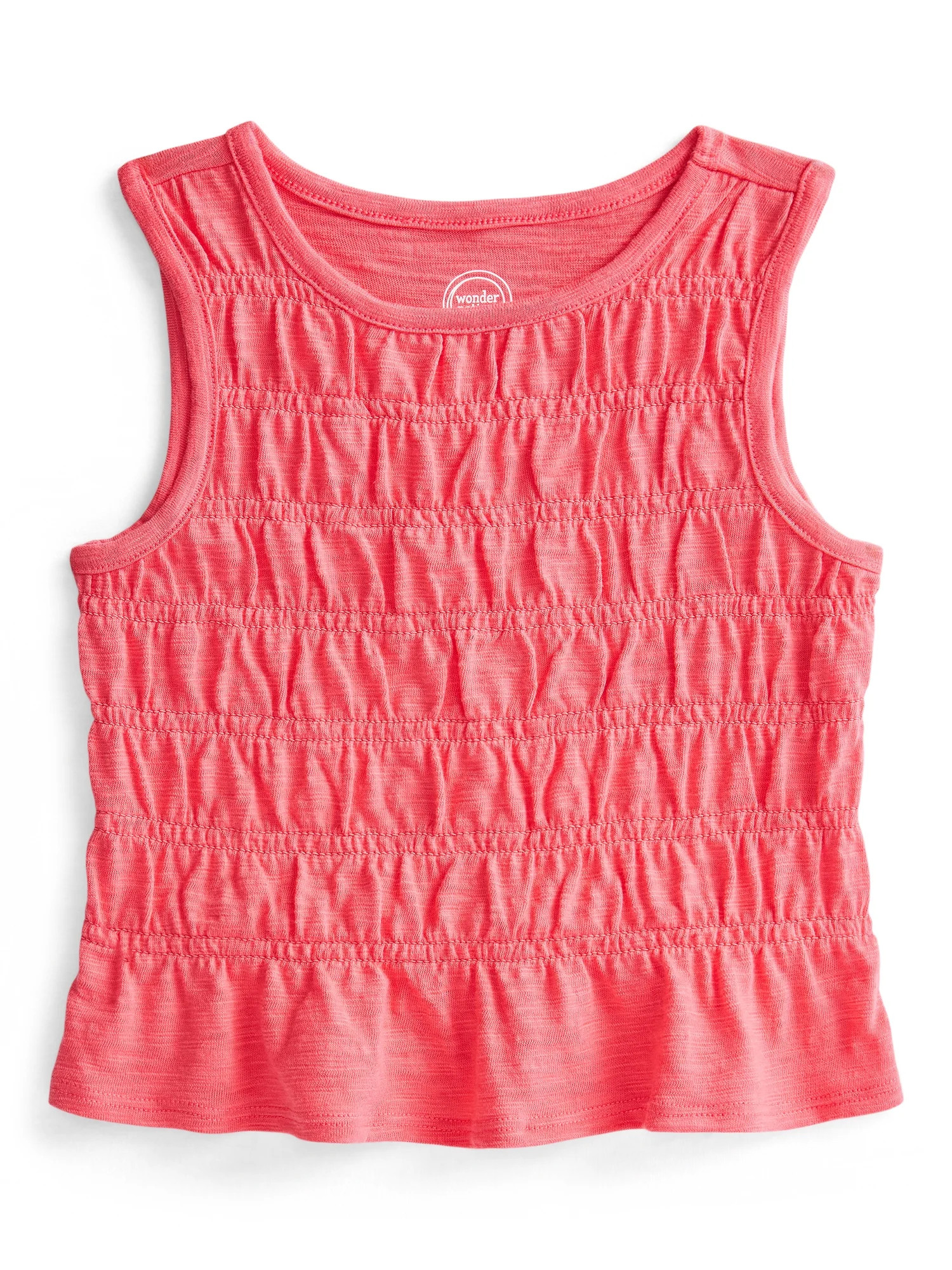Wonder Nation Girls Flounce Top, Sizes 4-18 - Walmart.com | Walmart (US)