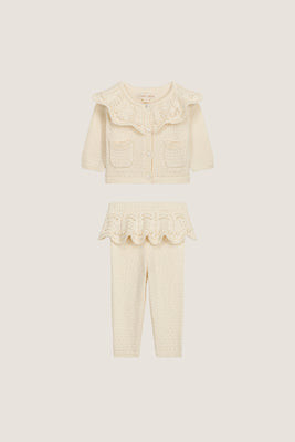 Cream Williane Cardigan and Leggings | Tuckernuck (US)
