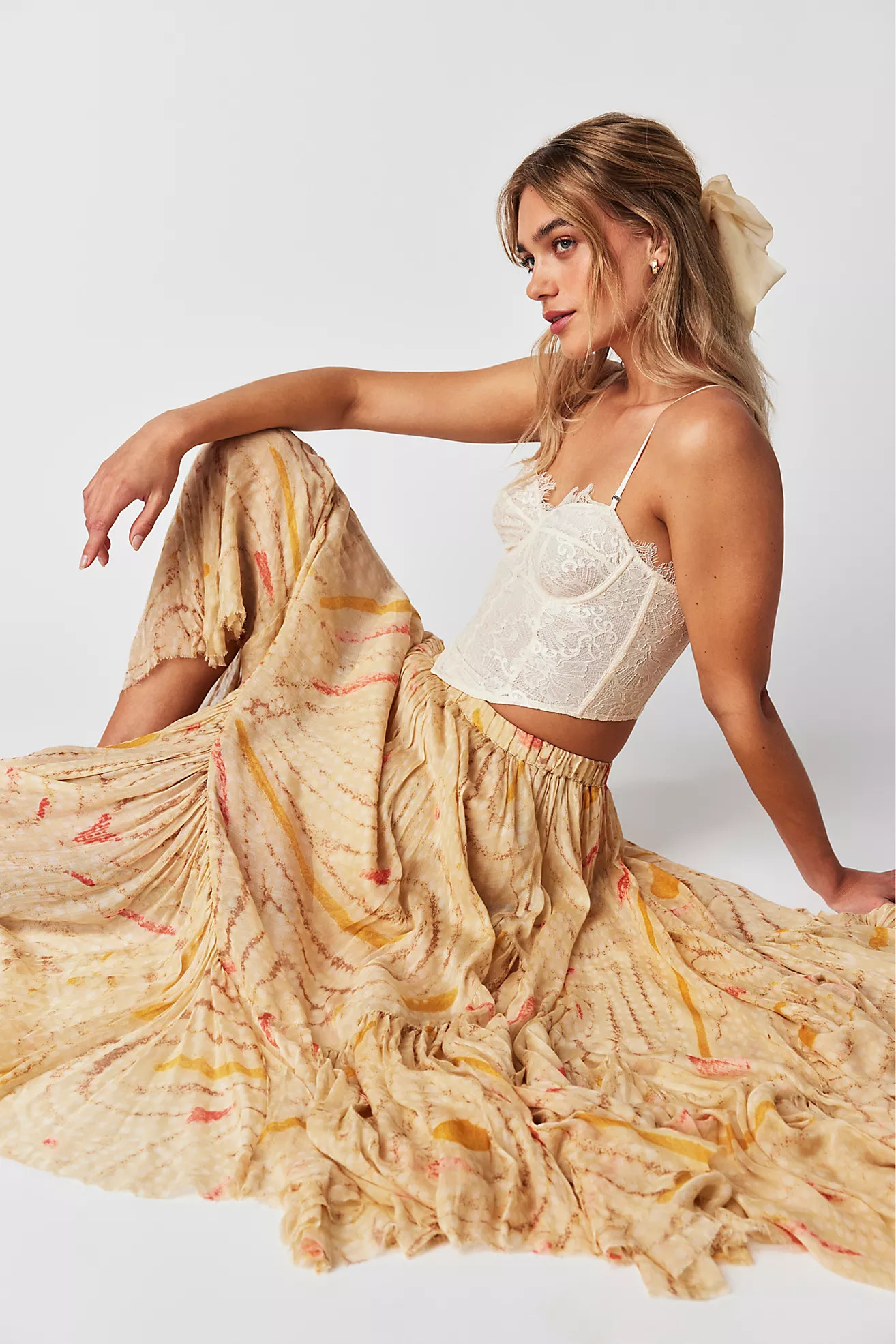 Clover Printed Skirt | Free People (Global - UK&FR Excluded)