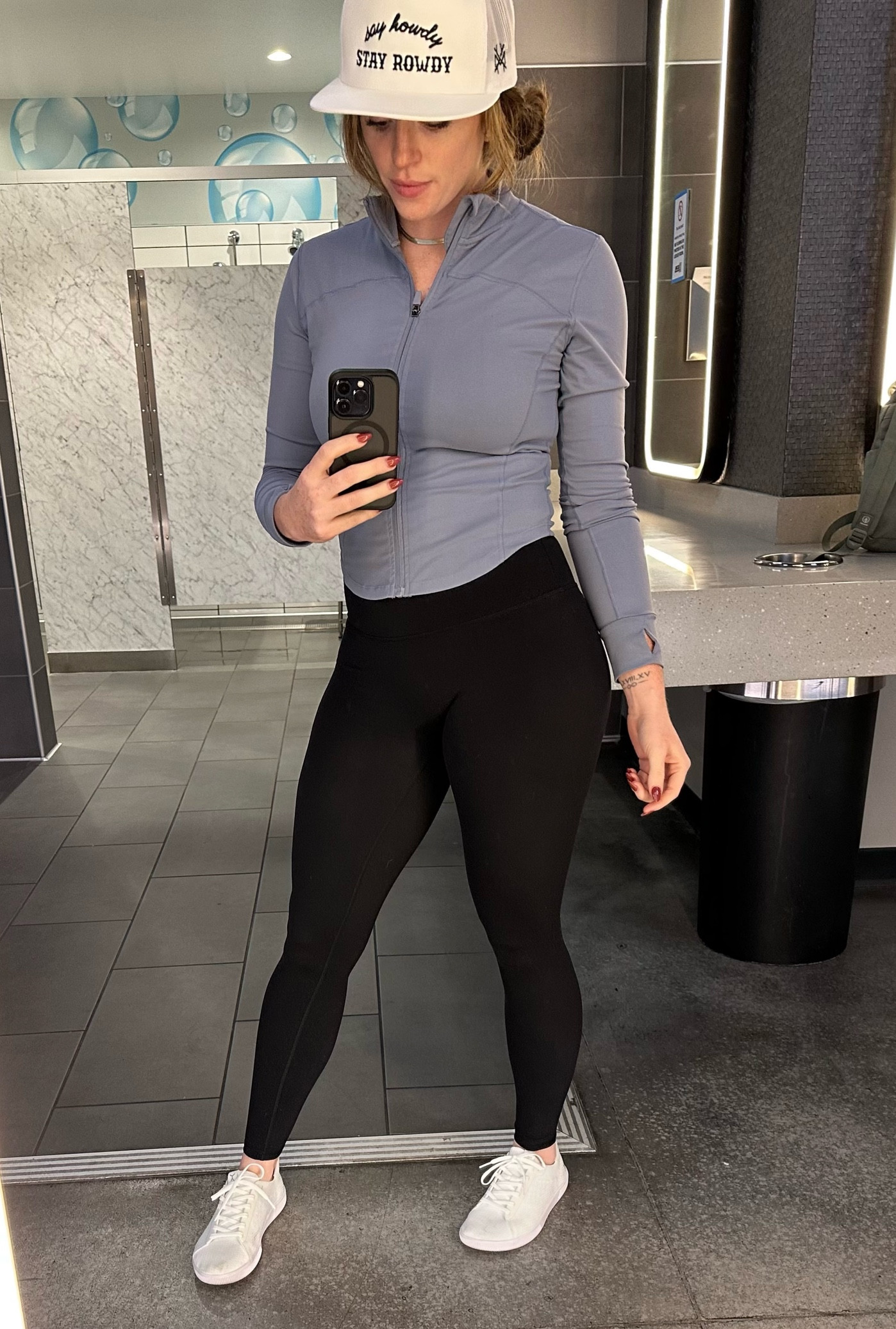 Wearing my @themadhattercoofficial hat to the gym because who says workout gear can’t be stylish? 🧢✨ Crafted in the USA, and the quality is next level—perfect for keeping it cute and functional!

✨ Extended Sale: DEC 3rd - DEC 6th ✨
📌 30% off with code: LASTCHANCE (Excludes already marked-down items)

#ShopSmall #TheMadHatterCo #GymStyle #ad

#LTKHoliday #LTKGiftGuide #LTKSaleAlert