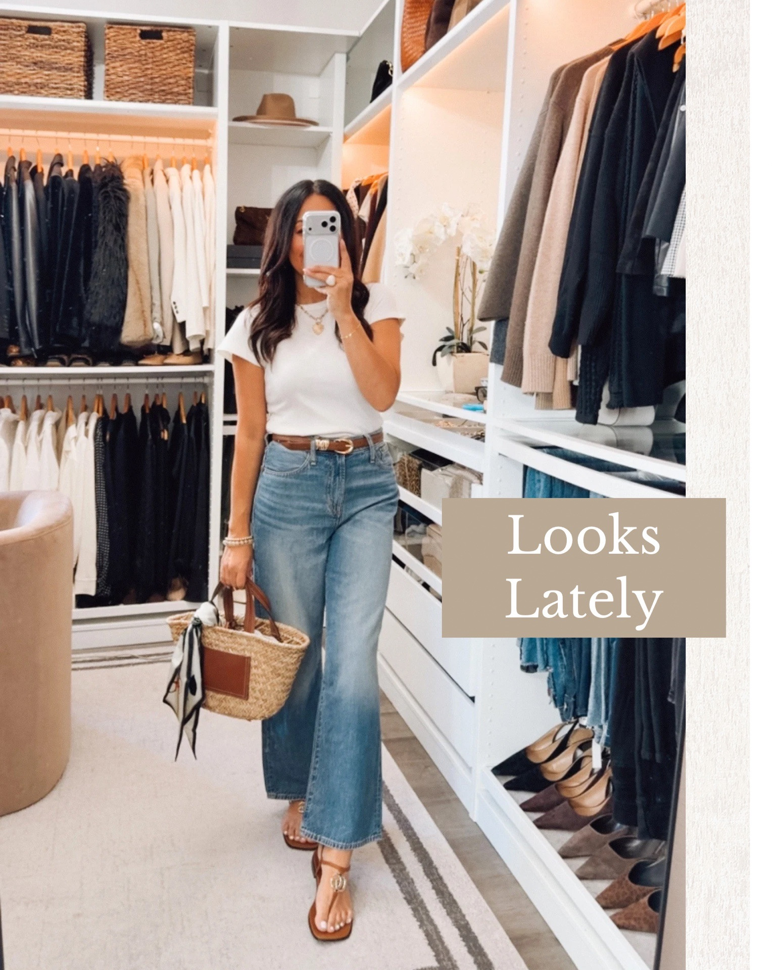 Look Lately ⭐️
I sized up one in the black denim shorts. Everything else is TTS

#LTKootd #LTKSeasonal