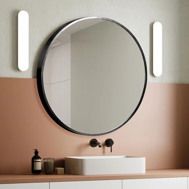 Catalayah Metal Round Wall Mirror | Wayfair North America