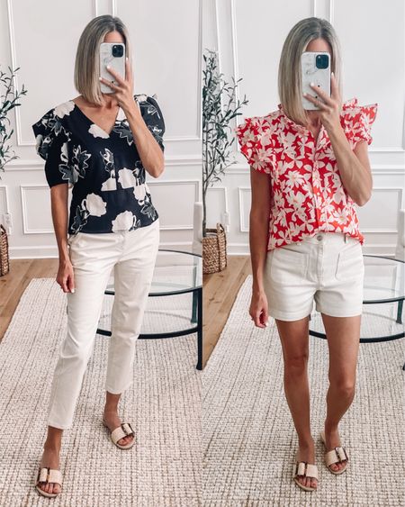 ⭐️ Walmart outfits 
Wearing a small in the tops and a 4 in the pants and shorts 
These denim shorts are so good! Everything comes in other colors
Walmart new arrivals 
Spring outfits 
Summer outfits 
Work outfit 




#LTKSeasonal #LTKfindsunder50 #LTKsalealert