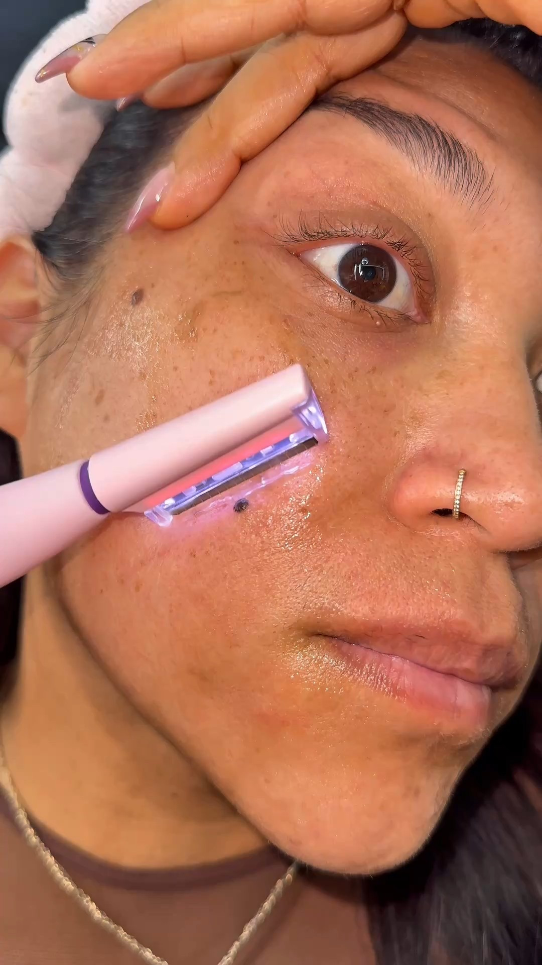 One swipe and peach fuzz is gone  

#LTKFallSale #LTKBeauty