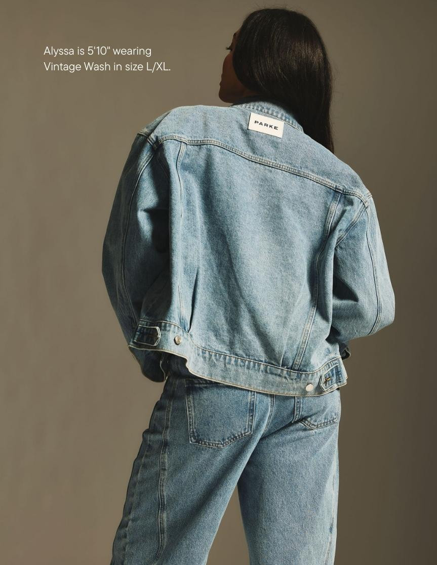 Oversized Denim Jacket | Parke