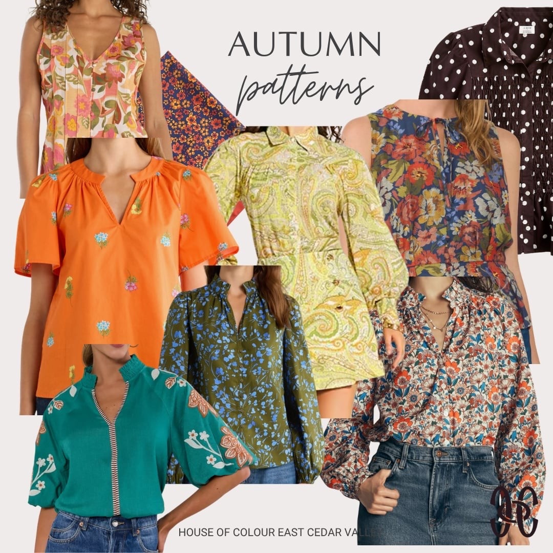 Patterns for House of Colour Autumns #hocautumn