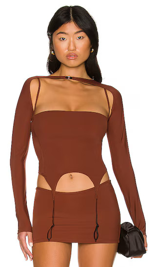 Phoenix Top in Cinnamon | Revolve Clothing (Global)