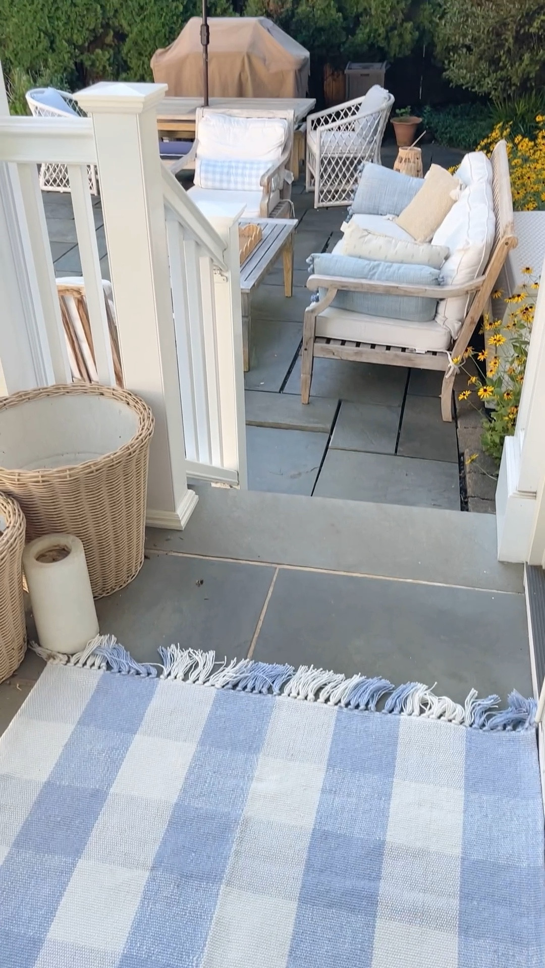 Restock alert on this dupe 3x5 Serena & Lily outdoor gingham rug!! UNDER $20 & available in two sizes!!

#LTKSaleAlert #LTKHome