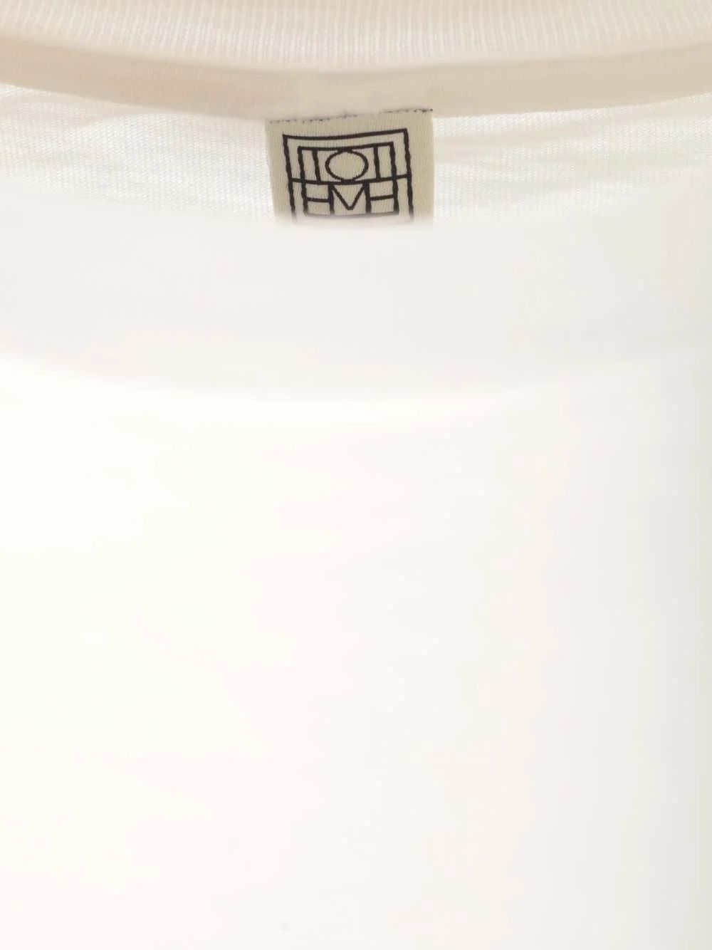Totême Crewneck Short-Sleeved T-Shirt | Cettire Global