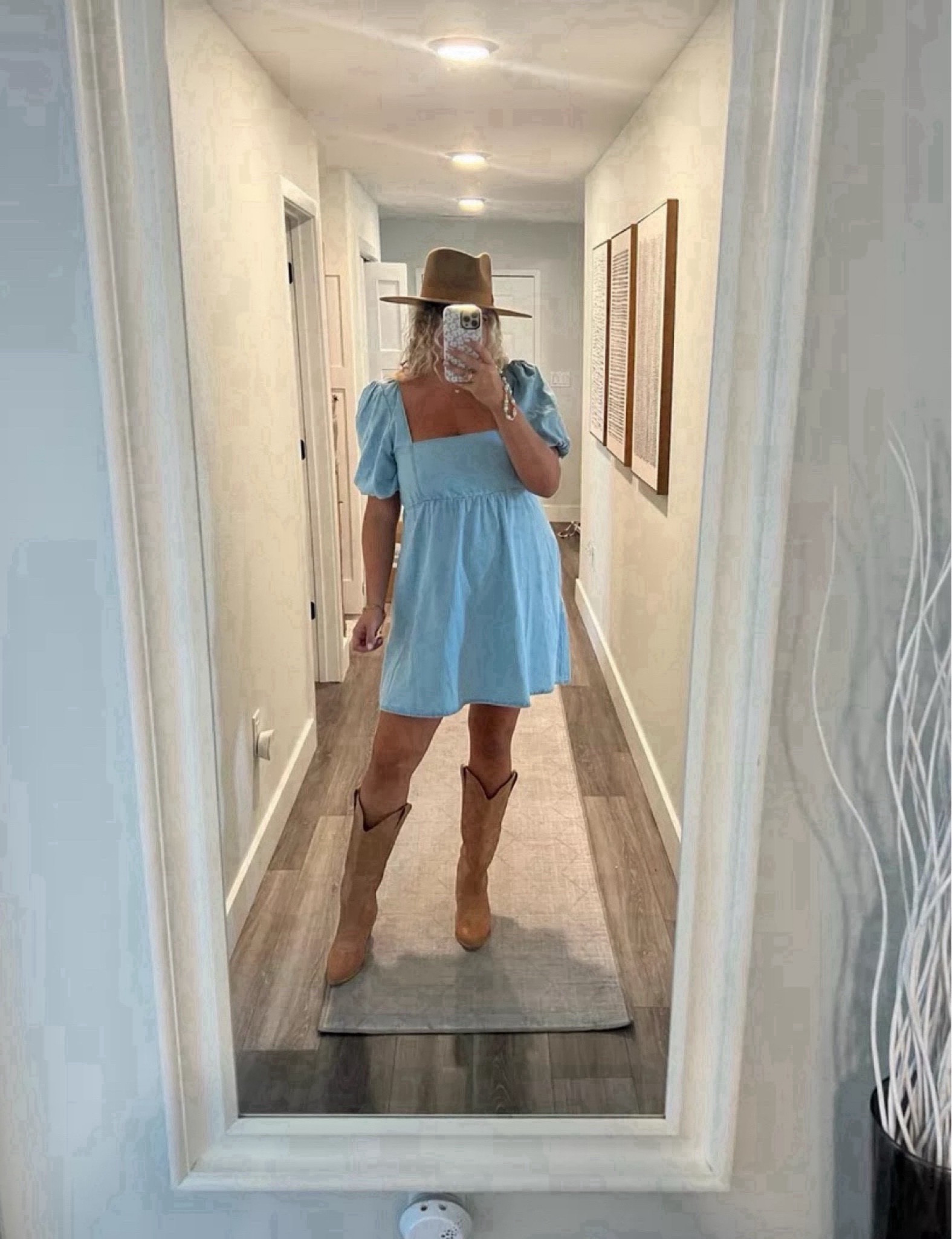 

Denim babydoll dress and cowboy boots country concert look, rodeo outfit ideas, country concert outfits, festival outfit, festival look, spring dress, spring outfit, summer dress, date night outfit

#LTKFestival  #ltkstyletip #ltkmidsize 



#LTKStyleTip #LTKSeasonal #LTKFindsUnder100