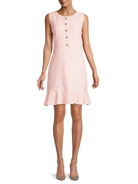 Faux Pearl Tweed Sheath Dress | Saks Fifth Avenue OFF 5TH