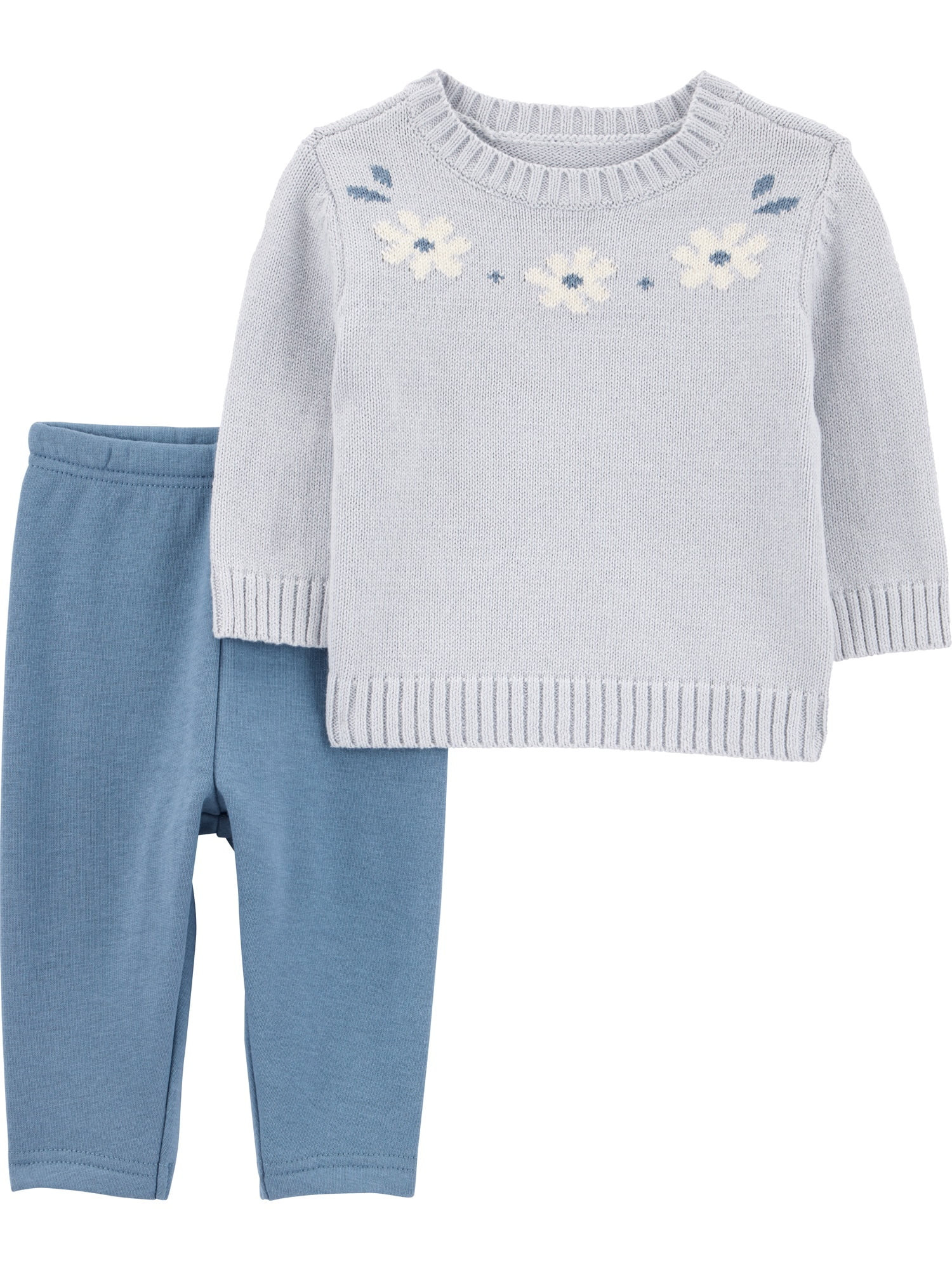 Carter's Child of Mine Baby and Toddler Outfit Set, 2-Piece, Sizes 0/3-24 Months | Walmart (US)