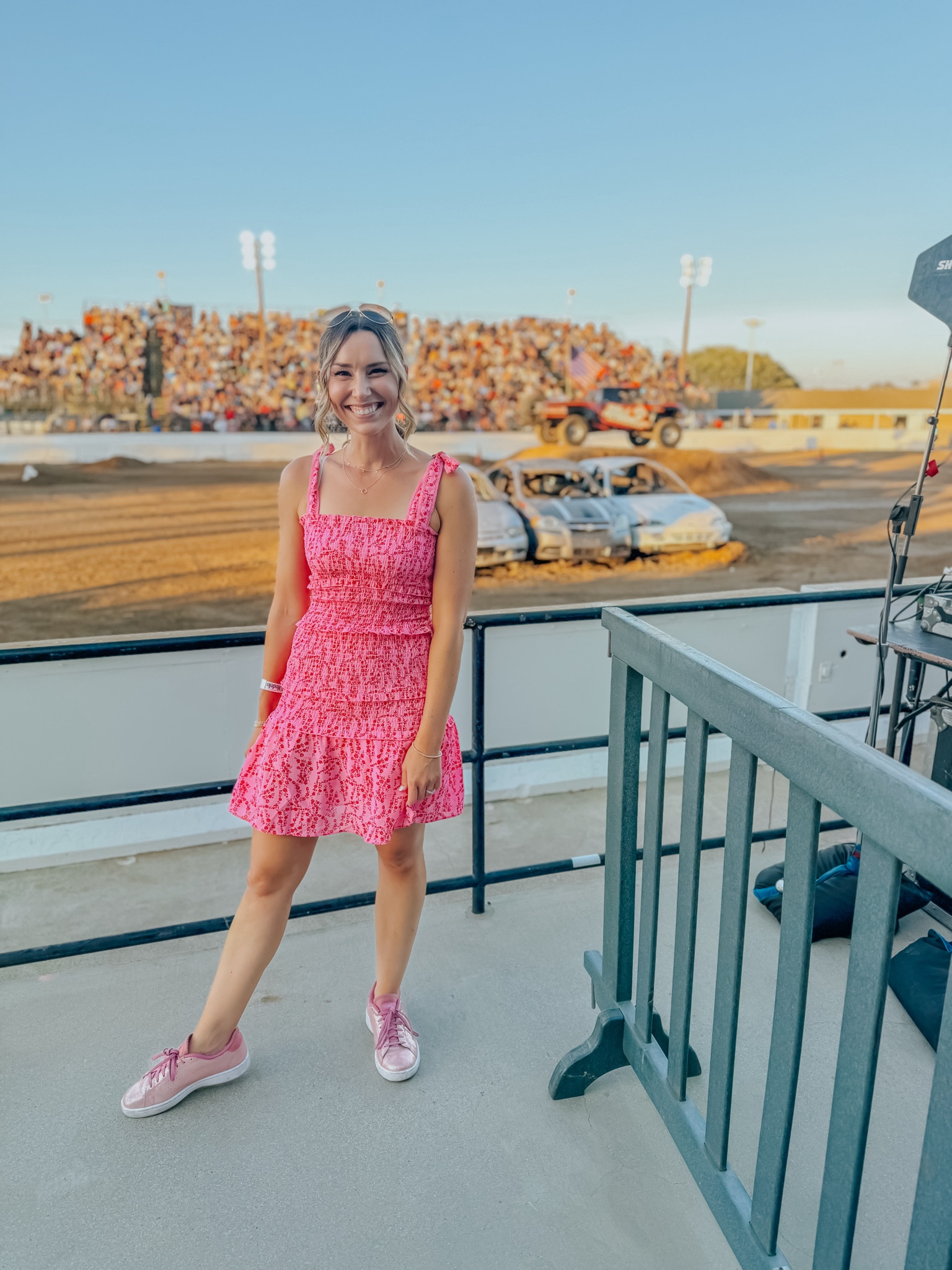 Mom OOTD for a summer day at the county fair!

Country concert outfit. Summer dress. Mom ootd. Amazon dress. Pink dress  

#LTKFamily #LTKSeasonal #LTKStyleTip