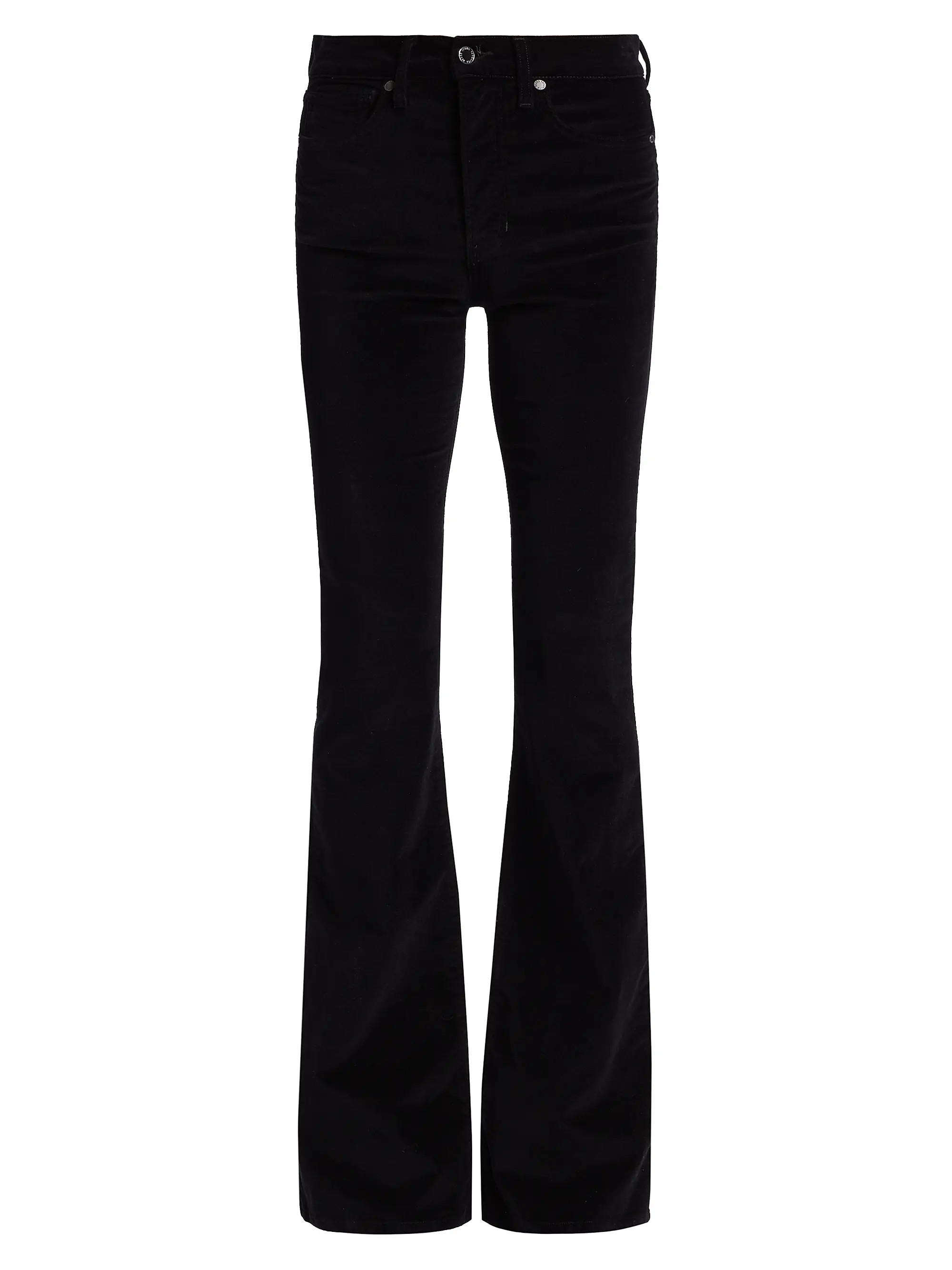 Beverly Velvet Mid-Rise Boot-Cut Jeans | Saks Fifth Avenue
