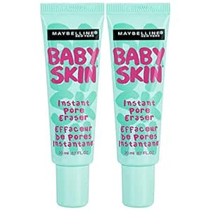 Maybelline Baby Skin Instant Pore Eraser Primer, Clear, 0.67 Ounce (Pack of 2) | Amazon (US)