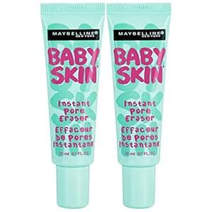 Maybelline Baby Skin Instant Pore Eraser Primer, Clear, 0.67 Ounce (Pack of 2) | Amazon (US)