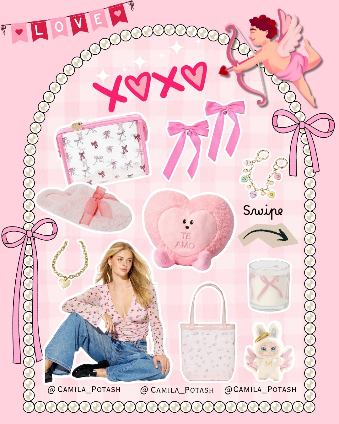 STOP SCROLLING 💗 Target understood the Valentine’s Day assignment.
If you love all things pink, bows, hearts, cozy + cute, this Target haul is about to be your love language 😍

I rounded up the prettiest Valentine’s Day finds that feel girly, playful, and actually gift-worthy—think soft textures, bow details, sweet accessories, and decor that makes your space feel like a rom-com set 🎀✨

Perfect for:
💌 Galentine’s gifts
💌 Cute Valentine surprises
💌 Self-love treats (because yes, you deserve it)
💌 Decorating your home, desk, or vanity with pink vibes

Everything is from Target and linked in my LTK so you can shop it all easily—just swipe & fall in love 💕

Tell me… are you shopping for someone special or yourself this Valentine’s Day? 💖👇

Valentine’s Day finds, Target Valentine’s Day, Valentine decor Target, pink Valentine decor, girly Valentine gifts, Target Valentine haul, Valentine gift ideas, Target pink finds, heart decor, bow accessories, Valentine home decor, Galentine’s Day gifts, cute Valentine finds, affordable Valentine gifts, Target seasonal finds

#TargetFinds #TargetValentines #ValentinesDayFinds #PinkAesthetic #GirlyDecor #ValentinesDecor #GalentinesDay #TargetStyle #LTKFinds #LTKCreator #HeartDecor #BowAesthetic #ValentinesShopping #AffordableFinds 

#LTKNYFW #LTKootd #LTKValentine