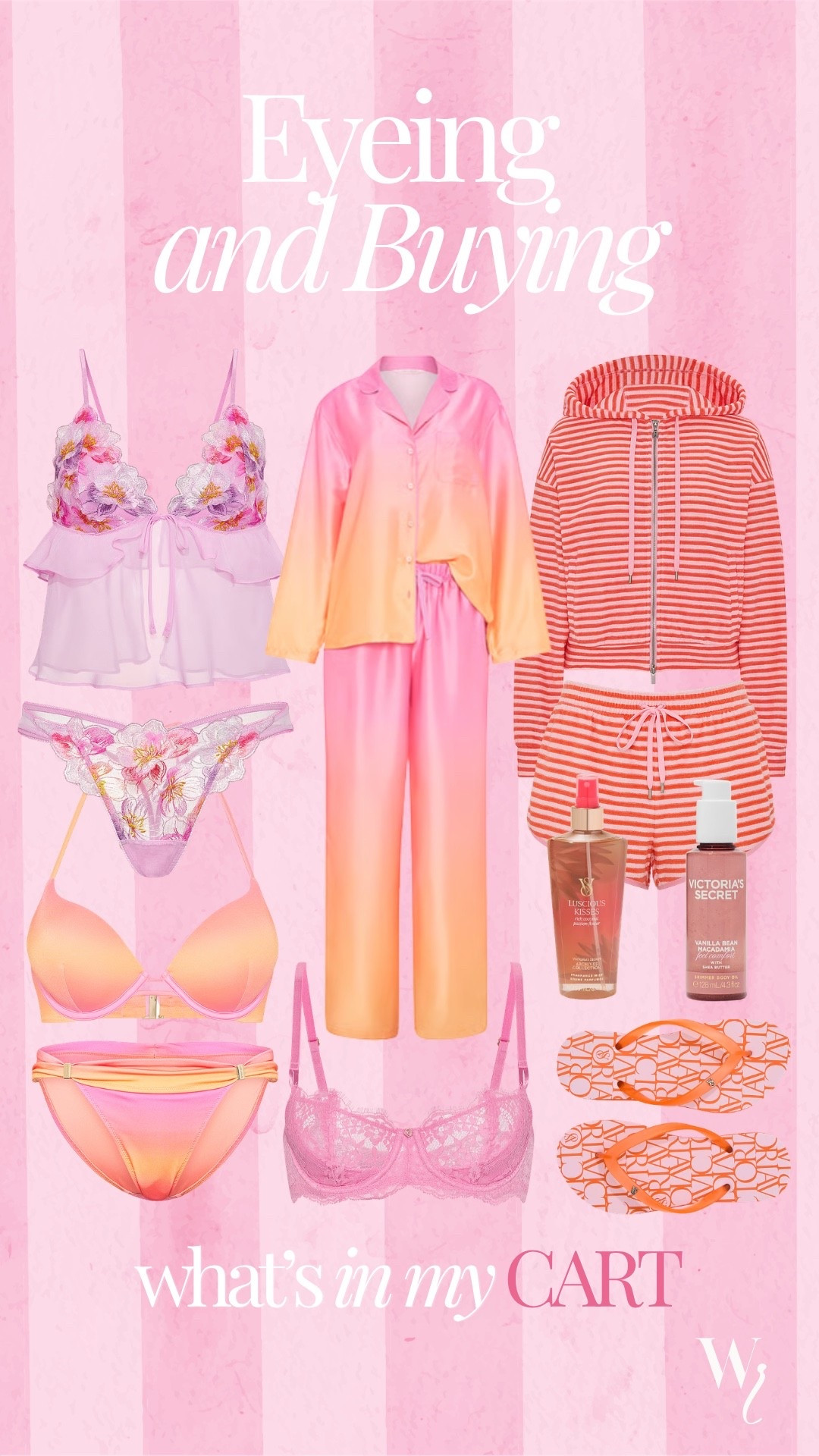 Shop what’s in my cart currently at Victoria’s Secret! Loving these pink & orange tones!

#LTKgrwm #LTKTravel #LTKootd